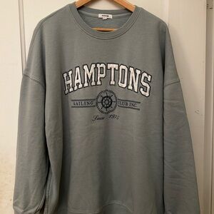 Garage hamptons blue sweater